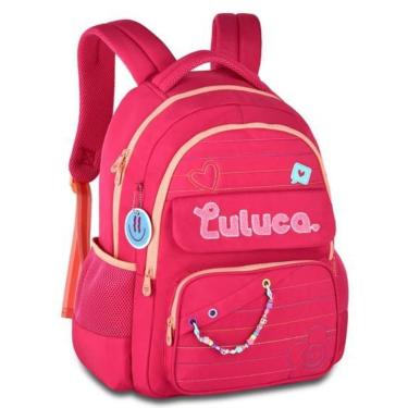 Imagem de Mochila De Costas Em Crinkle Oficial Luluca Lu24610