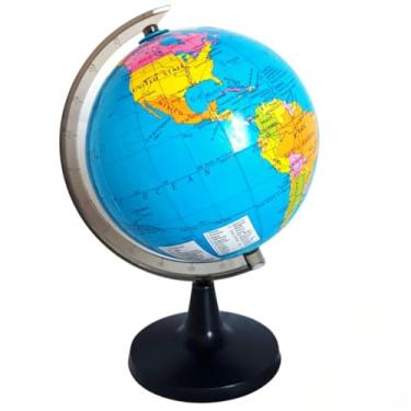 Imagem de Globo Terrestre Escolar GiratóRio de Mesa Mapa Mundi 23cm