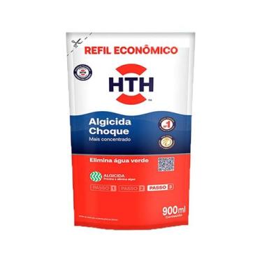 Imagem de HTH ALGICIDA CHOQUE PARA PISCINA REFIL 900Ml