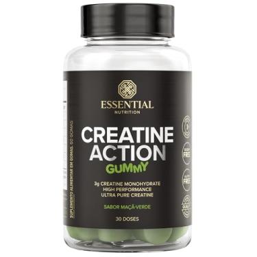 Imagem de Creatina Creatine Action Gummy sabor Maçã Verde - Essential Nutrition