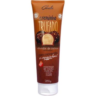 Imagem de Creminho Trufado Ativador de Cachos Sem Enxágue 280ml - Carola Cosmeti