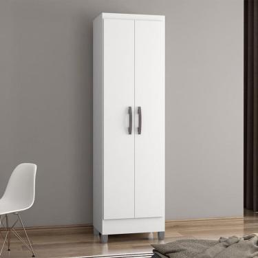 Imagem de Armário Multiuso com Pés 2 Portas Slim Poquema