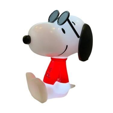 Imagem de Luminária 3D Snoopy Joe Cool Luz Difusa Decoração Criativa