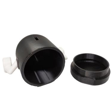 Imagem de Bullet Bill Mario Bala Canhão 3d Geek Porta Objeto Decorativo Cofre 18cm Preto