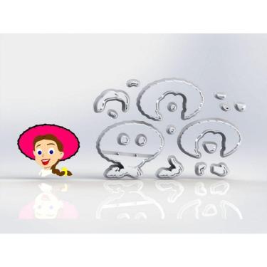 Imagem de Cortador Toy Story - Jessie Modular Tamanho 5,5 Cm