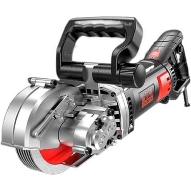 Imagem de Cortador De Linha De Parede 5800w Máquina De Entalhe Para Instalação De água E Eletricidade Entroncamento De Parede De Cimento De Engenharia Sem Poeira Eletricista De Linha Escura, A