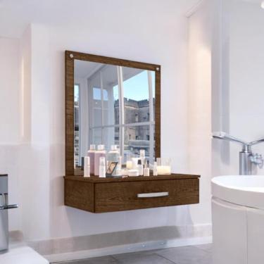 Imagem de Penteadeira Moderna Elegante Floratta Malbec