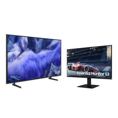 Imagem de Samsung Vision AI TV 50" QLED 4K QEF1 2025 + Monitor Gamer Samsung 27" FHD 100Hz