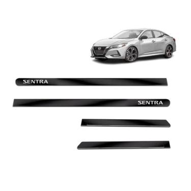 Imagem de Friso Preto Lateral Largo Sentra 2005 a 2023 - SHEKPARTS