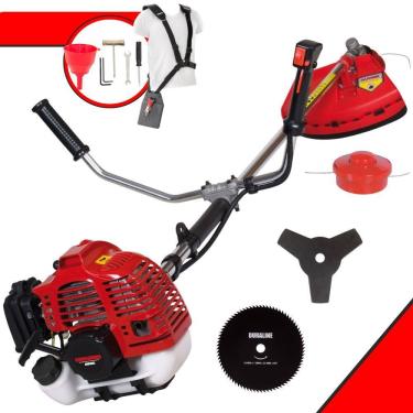 Imagem de Roçadeira Profissional Kawashima KW52L 2 Tempos 52cc 2,5HP de Potência Cortador de Gram...