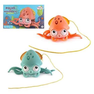 Imagem de Brinquedo Polvo Infantil Com Movimento Diido E Interativo - TOYS & TOY