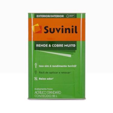 Imagem de Tinta Suvinil Rende e Cobre Muito 18lts Gelo