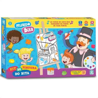 Imagem de Kit de Pintura Infantil Mundo Bita Nig Brinquedos