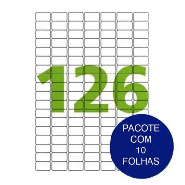 Imagem de Etiqueta Nº126 10 folhas Colacril