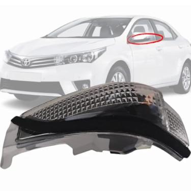 Imagem de Pisca Seta Retrovisor para o Toyota Corolla 2015 a 2019 | Lado Direito ou Esquerdo | Unidade | Sem Lâmpadas | NF-e (LADO ESQUERDO)