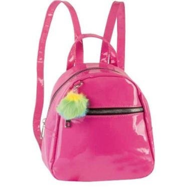 Imagem de Bolsa Mini Mochila De Costas Pagani Vinil LD1948 Pink - Semax
