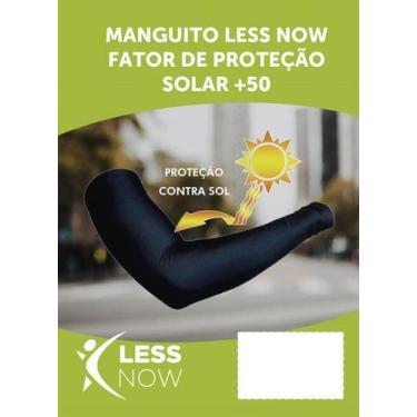 Imagem de Manguito Less Now Ciclismo Moto Proteção Solar Cores Fps+50, Unico, Pr