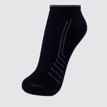 Imagem de Meia Lupo Sport Roma Cano Curto Preta, 41-44