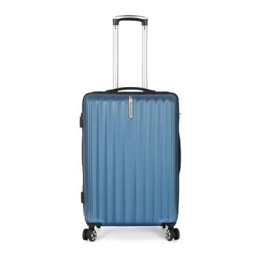 Imagem de MALA DE VIAGEM MÉDIA 360 TRAVEL BRASIL - AZUL