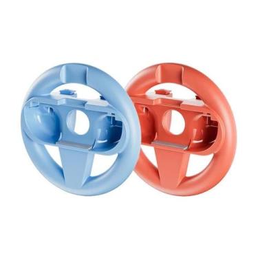 Imagem de Switch 2 Joy-Con Esquerdo Direito Grips Para Volante 2 Pacotes Suporte