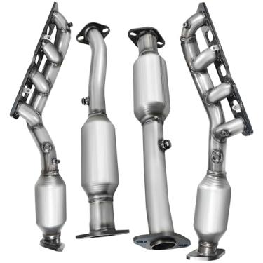 Imagem de JT Conversor catalítico compatível com Nissan Titan 2004-2015, Pathfinder 2004-2012, Qx56 2004-2010, Nv2500/Nv3500 2012-2016 5.6L (compatível com EPA)