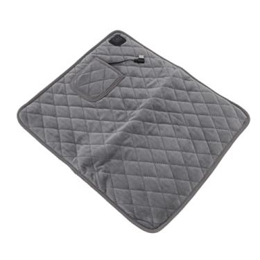 Imagem de Ymiko Almofada de Aquecimento Elétrico Macio Confortável 3 Engrenagem Em Temperatura Ajustável Mão Cobertor Escritório Em Casa Portátil Portátil Algodão de Animais de Estimação USB