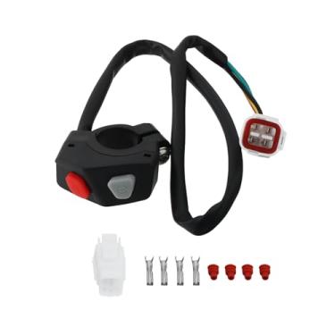 Imagem de YINETTECH Botão do interruptor de parada de partida do motor A46011074000 compatível com KTM compatível com Husqvarna