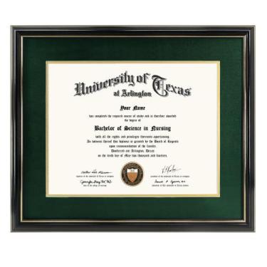 Imagem de Centro de formatura emoldurado para diploma 28x36cm ou certificado 38x
