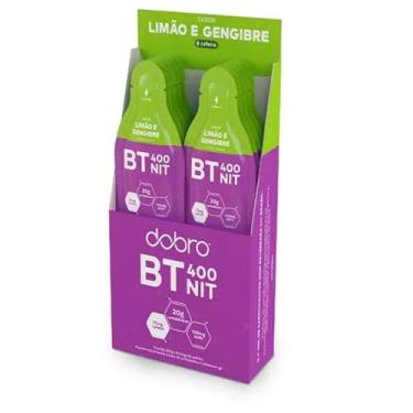 Imagem de BT Nitrato Gel Dobro Limão e Gengibre com Cafeina 10x30g