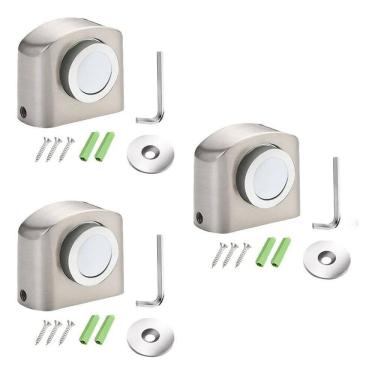 Imagem de 2X Prendedor Porta Magnético Aparador Peso Batente   3   Aca