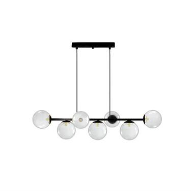 Imagem de Pendente Jabuticaba 1,50m Mesa Sala de Jantar Bancada + LED - Arevo Il