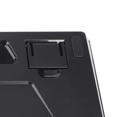 Imagem de aqxreight Teclado Mecânico de Jogos Com Fio retrô Com 104 Teclas de e Design Ergonômico de Luz Misto Preto (Preto)