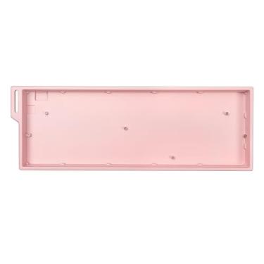 Imagem de Sumgsn H60 Capa de teclado de alumínio 60% rosa personalizável compatível com teclados wooting teclado mecânico Rakka 61/64