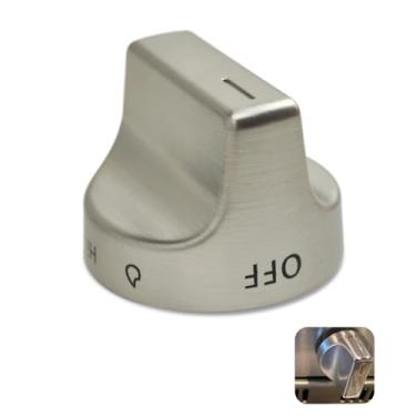 Imagem de HLZDS Puxador de fogão a gás W11239985 de substituição, 1 pacote com botão de forno de metal, compatível com Whirlpool WFG535S0JZ0 WFG550S0LV1 WFG525S0HV1 WFG550S0LZ1 WFG525S0HZ0 WFG525S0HZ1 etc