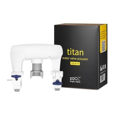 Imagem de Zooz Atuador de válvula de água Z-Wave de longo alcance série 700 Titan ZAC36 | Compatível com Z-Box, SmartThings, funciona com alarme Ring