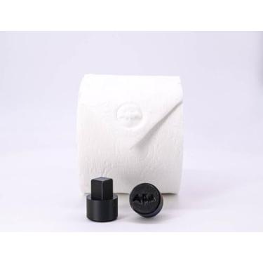 Imagem de Carimbo de papel higiênico morcego de Halloween – Crie papel higiênico lindamente dobrado para convidados, aluguéis de férias, preparação de casa, manutenção de casa. Para decoração divertida e