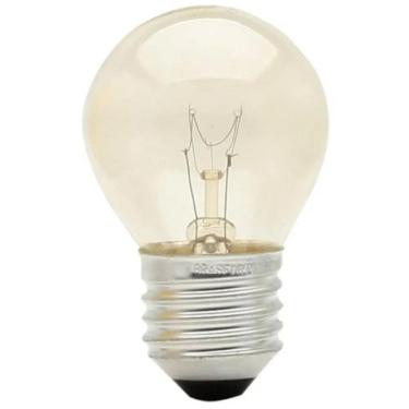 Imagem de Lâmpada Bolinha 15 Watts 220 Volts E27 Clara - 8489 - BRASFORT