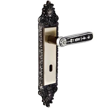 Imagem de Fechadura Interno Colonial Interna Zamac Latão Oxidado - 024772 - ALIANCA