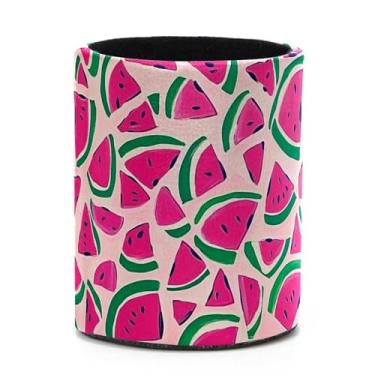 Imagem de CDGIRUOWUNV Rosa melancia (3) porta-lápis, copo para mesa, porta-pincéis de maquiagem para crianças, organizador de mesa para escritório, sala de aula, casa