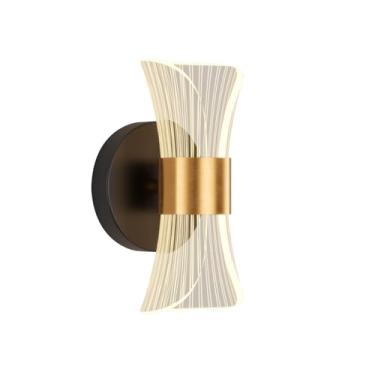 Imagem de Luminária de parede moderna e requintada para quarto, sala estar, escada, corredor, luzes entrada para corredor, hall de entrada