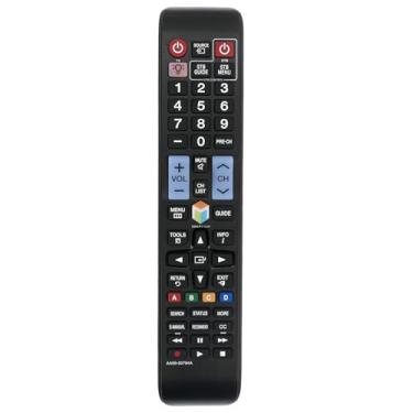 Imagem de Novo controle remoto de substituição AA59-00784A para Samsung TV UN32F5500 UN40F5500 UN46F5500 UN50F5500 UN32F5500AFXZA UN32F6300 UN32F6300AFXZA UN32F6350A UN32F6350AF UN46F6300AF UN40F6300AF UN32F6300AF UN46F5500AF