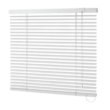 Imagem de Persiana Horizontal Alumínio 25mm Branco - 1,30m X 2,04m
