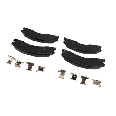 Imagem de GM Peças genuínas 84859031 Conjunto de pastilhas de freio a disco traseiro com retentores