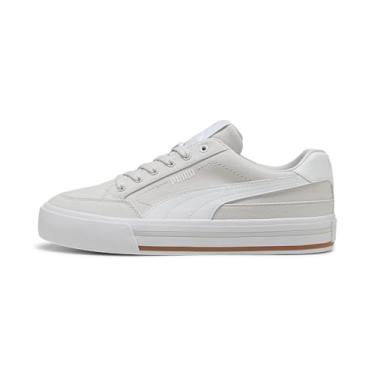 Imagem de PUMA Tênis masculino clássico vulc, Pena cinza - branco, 42