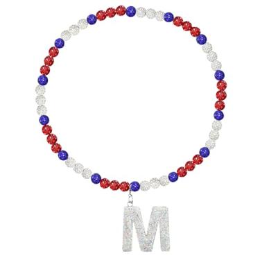 Imagem de Colar de coleção de gelo de beisebol com letras brilhantes, acessórios de beisebol com strass cintilante, para homens, meninos, coleção de diamantes brilhantes e gelo, presentes para amantes de times