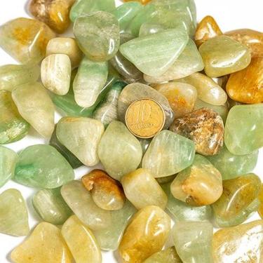 Imagem de Pedra Natural Ônix Verde Rolado 1kg - 20 a 35mm Tipo C - CristaisdeCur
