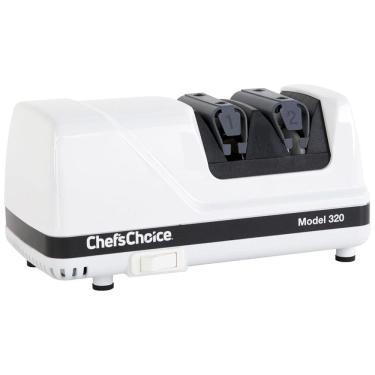 Imagem de Afiador Elétrico de Facas Profissional com 2 Níveis, 110v, CHEFSCHOICE 0320000, Branco