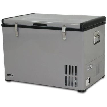 Imagem de Cooler, Geladeira Elétrica Automotiva 65L Portátil, 12V DC AC, 110v, WHYNTER FM 65G, Cinza