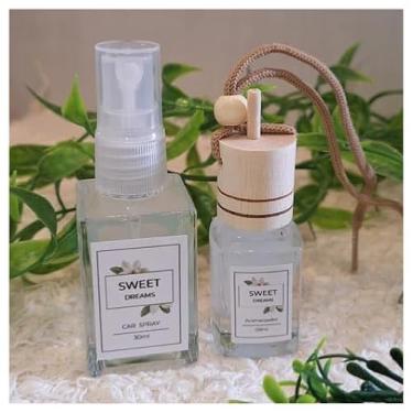 Imagem de Kit Perfume Automotivo Sweet Dreams, Difusor 9ml + Spray para Carro 30ml, Fragrância Aromática
