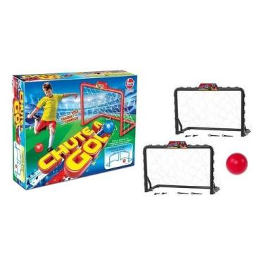 Imagem de Brinquedo Chute A Gol Com Bola E Mini Trave Preto Lider 309 - Líder